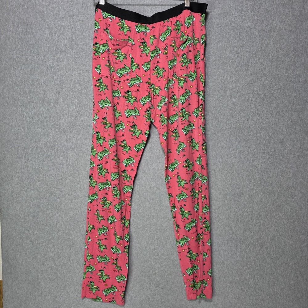 Me Undies Lounge Pants - Alligator On The Beach Theme - XL - Picture 2 of 8